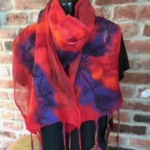 felted scarves