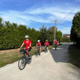 Solidarity Cycle 2023 4 riders
