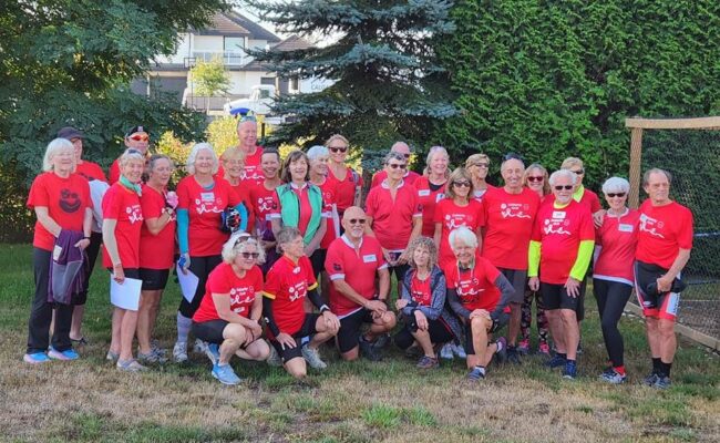 Solidarity Cycle 2023 cyclists group