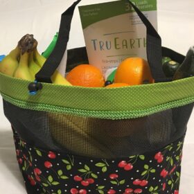 eco-friendly cherries signature tote