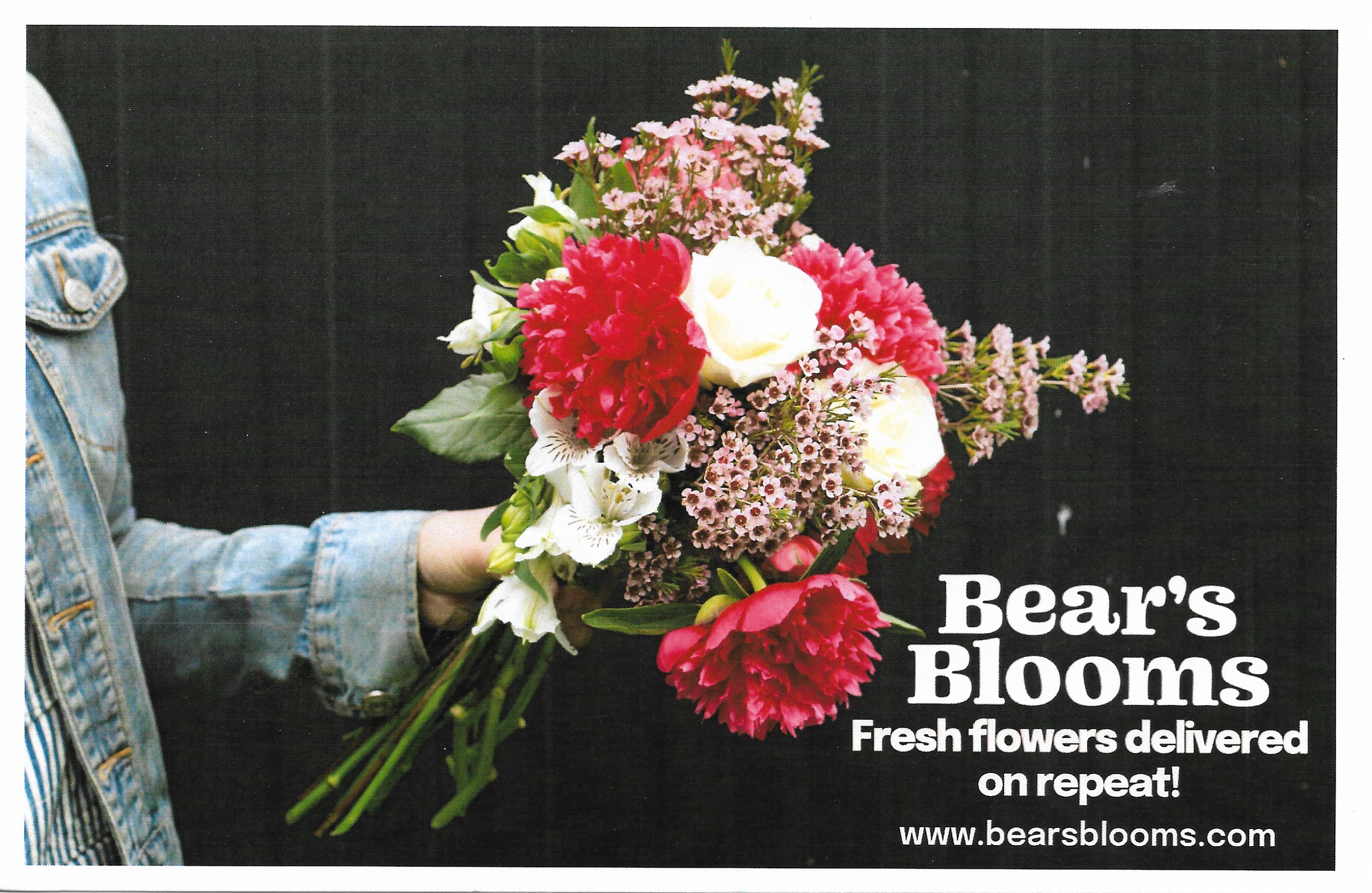 Bear's Blooms fresh flowers - Now to Dec. 31 - Greater Van Gogos