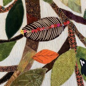 Soldarity quilt closeup 1