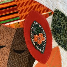 Solidarity quilt closeup 2